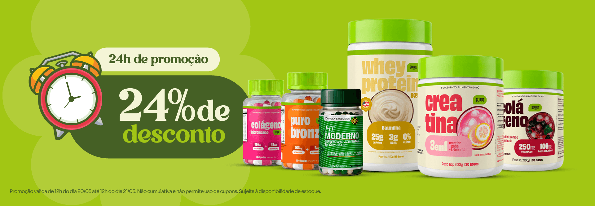 Promo - 24% desconto por 24h - desk